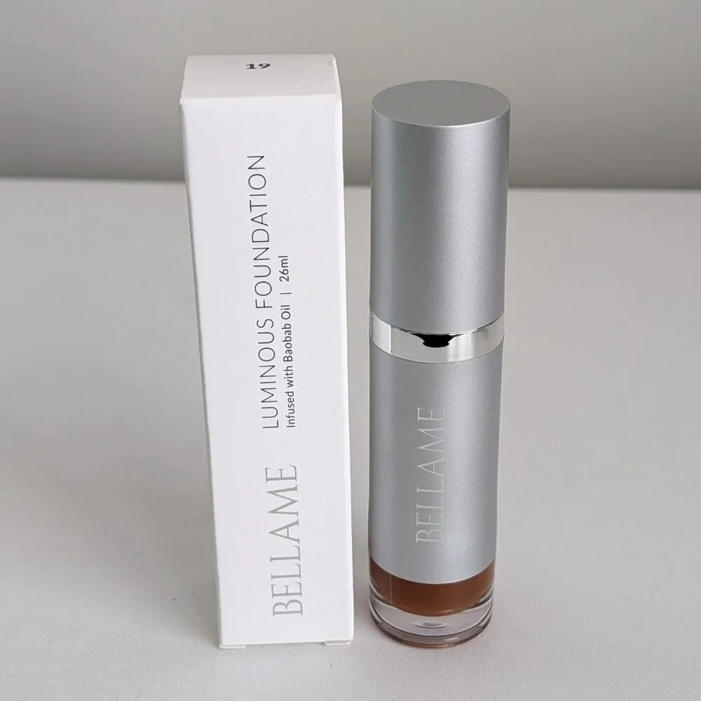 Bellame Luminous Foundation Baobab Oil #19 Deep, Deepest w Neutral to Rosy Under